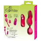 Sweet Smile Вибрирующий дуэт шариков для любви с дистанционным управлением Фото num