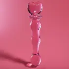 Ibiza Nebula Series Model 21 stikla dildo – 20.5 cm (8″) – rozā — Foto 2
