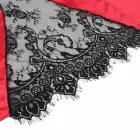 Subblime 954024 Lace Sheer Back Camisole & Thong Set – Red/Black – L/XL — Photo 9