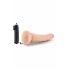 Dr. Skin 8.5 Inch Vibrating Dildo – beige – multi-speed – suction cup – PVC — Photo 4