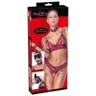 Bad Kitty 6-osaline kunstnahast BDSM komplekt – must — Foto 1