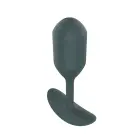 The Champ Weighted Anal Plug – 13 cm – Grey — Photo 2