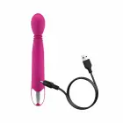 Easytoys Vibe Heating Thrusting Vibrator Pink 24.7cm Silicone IPX5 — Фото 4