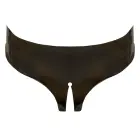 Lateksist slip aluspüksid – mustad – S/M Photo