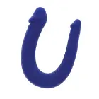 Reālistisks Mini dubultais dildo – 15 cm (6″) – Zils — Foto 6