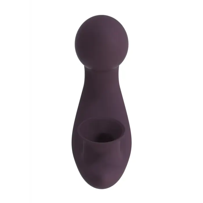 Desirable elastīgs gaisa pulsa vibrators – violets Foto 3
