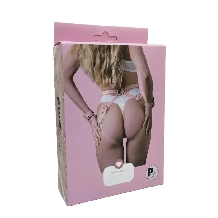 Pure Lust Marie Pink Bondage Harness Set