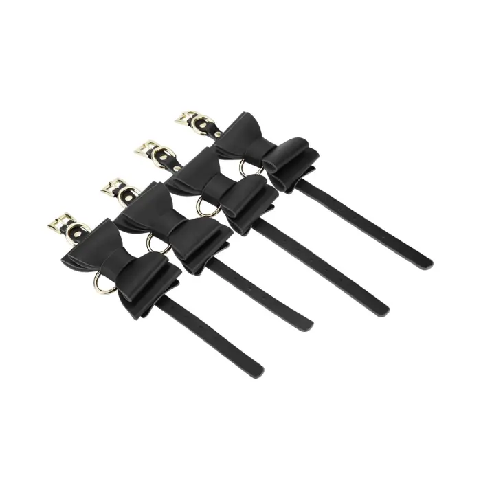 BDSM Bowties 8 Item Kit - Black Фото num