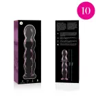 Ibiza Nebula Series Model 10 stiklinis dildo – 16.5 cm (6.5″) – rožinis — Nuotrauka 7