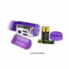 BAILE Super Sex dubultas darbības rotējošs truša vibrators – 23 cm (9″) – rozā — Foto 9