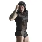 RFP Regnes Fetish Planet Men's Hooded Sleeveless T-Shirt – Black – L — Photo 1