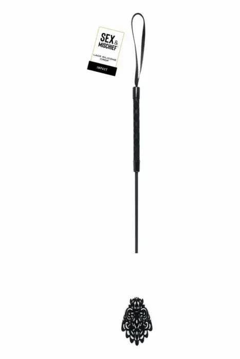 Sportsheets Sex and Mischief – pitsimustriga silikoonpiits – 50 cm