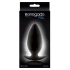 Spade Anal Plug – L – Black — Photo 2