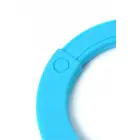 A-Toys Stretchy Silicone Handcuffs – Blue — Photo 3
