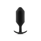 B-Vibe Snug Plug 6 – Melns — Foto 1