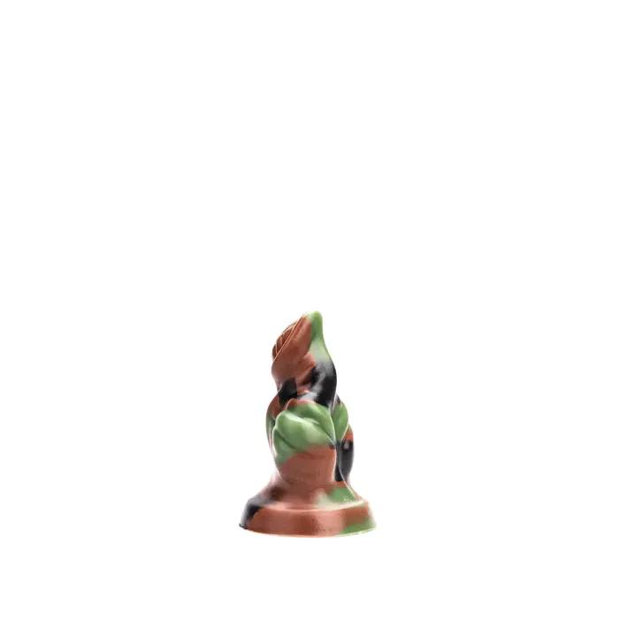 Kiotos Revolt Green Army 10 Small – silikona dildo – 11,5 cm
