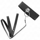 KINK Studded Leash 116cm & Leatherette Collar 50x5cm – Adjustable Set — Photo 4