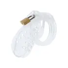 HIDDEN DESIRE EXTREME Chastity Cage – 7.6 cm – Clear — Photo 1