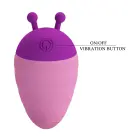 Pretty Love Bumble Bee – mini vibrators – 7 vibrācijas programmas – rozā/violets — Foto 8