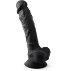 Silex-D Model Realistic Dildo – 20 cm (8″) – Black — Photo 1