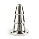 Advanced Cone Butt Plug – Silver — Photo 1