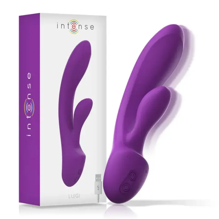 Intense Luigi dubultā motora truša vibrators – violets