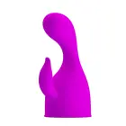 PRETTY LOVE Darcy silikona truša vibratora uzgalis – rozā Foto 3