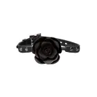 Forbidden Removable Rose Ball Gag – Black — Photo 16