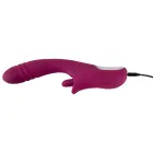 Javida вибратор с функциями лизания и толчков – 22.5 cm (8.8″) – розовый — Фото 9