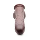 Вибрирующий струйный дилдо – 21.5 cm (8.5″) – черный — Фото 3