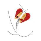 XOCOON Heartbreaker 2-in-1 Clitoral Stimulator – Red — Photo 7
