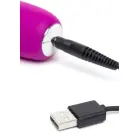 Slimline realistiškas triušio vibratorius – violetinis — Nuotrauka 5