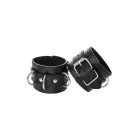 Anonymo handcuffs, PU leather, black Photo