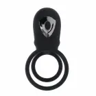 Playboy Just Right Black Dual Silicone Vibrating Ring System — Photo 3