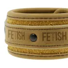 Fetish Submissive Origen Vegan Leather Ankle Cuffs – Black — Photo 3