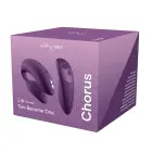 We-Vibe Chorus dvigubas vibratorius – 7.8 cm (3.1″) – violetinis — Nuotrauka 1