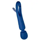 Sweet Smile 2in1 wand vibratorius su liežuvėlio funkcija – 24.3 cm (9.6″) – violetinis — Nuotrauka 6