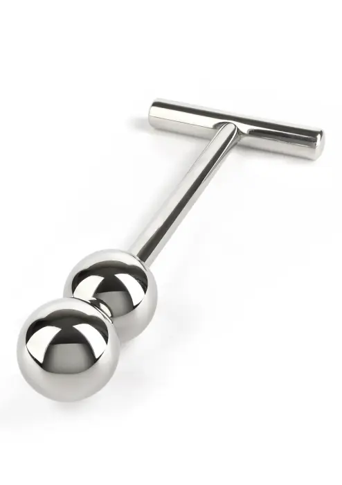 Mr. Steel The Depth Charger Анальная пробка с двойной сферой – Silver