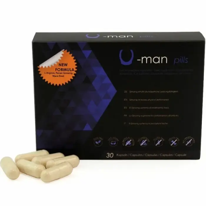 500 Cosmetics U-Man Natural Support Complex – 30 капсул для мужчин