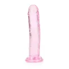 Reālistisks dildo ar piesūcekni – 14.5 cm (5.7″) – Caurspīdīgs Foto 1