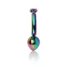Jewellery Värviline kumer anaaltapp – 10.5 cm — Foto 2