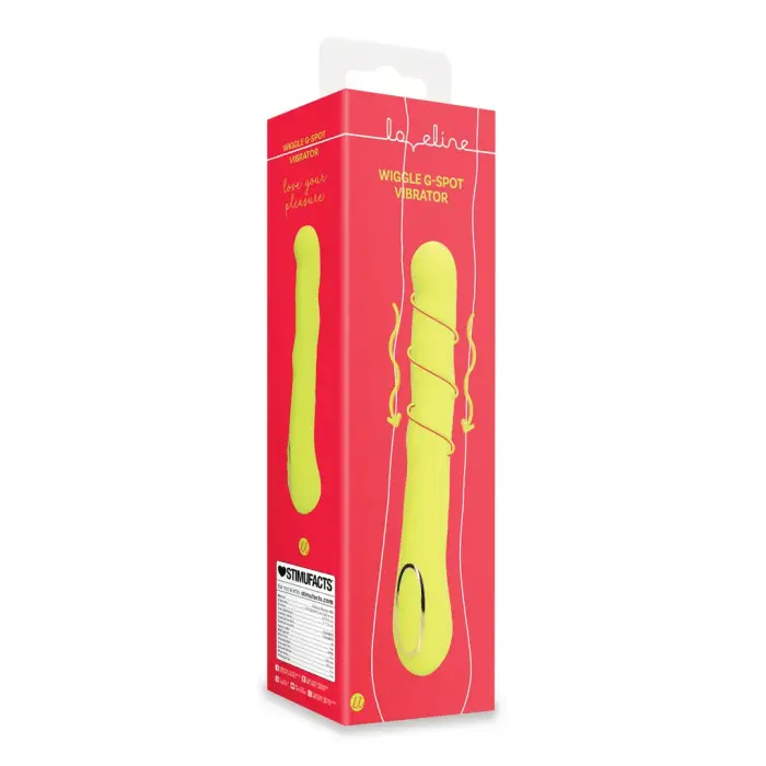 Wiggle G taško vibratorius – 18 cm – žalias