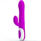 PRETTY LOVE Dempsey vibrators – 18 cm (7″) – rozā — Foto 1