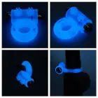 LoveToy Lumino Play Vibrating Penis Ring – glow in the dark – TPE – outer Ø 38 mm / inner Ø 19 mm — Photo 12