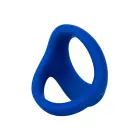 Admiral Cock Ball Dual Ring – Blue — Photo 2