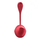 Satisfyer Shiny Petal app-juhitav kantav vibraator – 15 cm – punane — Foto 3