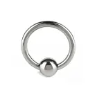 Mr. Steel Ball Closure varpos žiedas – 40 mm – sidabrinis — Nuotrauka 6