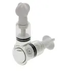 Krūšu galu un klitora piesūcekņi S/M – balti Foto 2