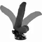 Гибкая вибромодель Basecock – 21 см (8.2″) – черный — Фото 6