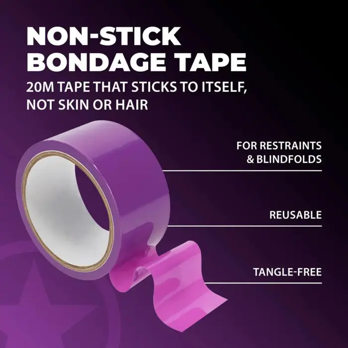 PVC Non-Stick Tape - 20 m - Purple Foto 5